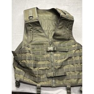 Voodoo Tactical MOLLE Vest Olive Drab Adjustable Men's Tactical Gear Webbing